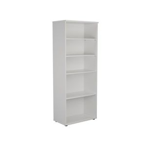 Jemini Wdn Bookcase 800X450X2000 Wht