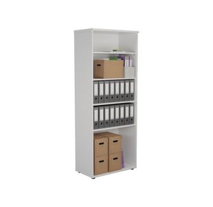 Jemini Wdn Bookcase 800X450X2000 Wht