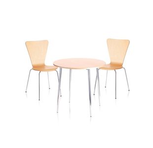 Jemini Bistro Tbl Rnd 800 Beech