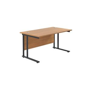 Jemini Du Rec Dsk 1400X800 N/Oak/Blk