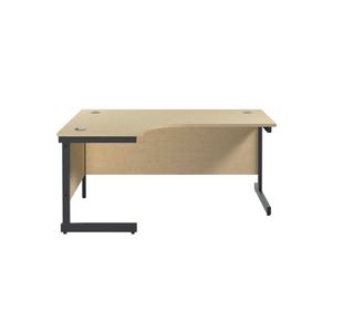 Jemini Rdl Lh Desk 1600X1200 Mpl/Blk