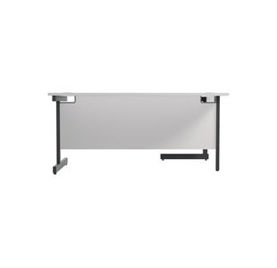Jemini Rdl Lh Desk 1600X1200 Wht/Blk