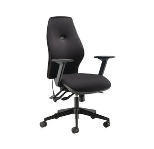 Cappela Leo Deluxe Pst Chair Blk