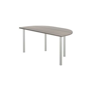 Jemini Scirc Table 1600 Gry Oak