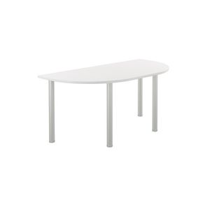 Jemini Scirc Table 1600 White