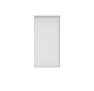 Polaris Bookcase 3Shlf 1592H Arc Wht