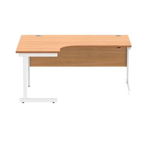 Polaris Lh Rdl Desk 1612 Nbch/White