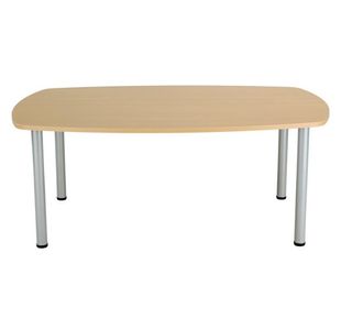Jemini Boardroom Table Pole Leg Noak