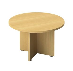 Avior Circle Meet Tble 1200 Nova Oak
