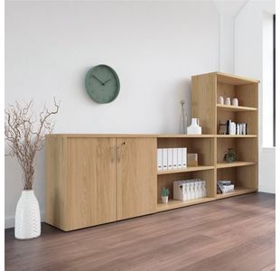 Avior Exec Cupboard 404X800 Dk/Waln