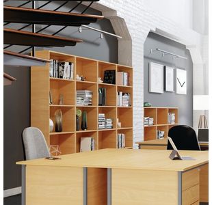 Bookcase 750X400X1200Mm Ellmau Beech