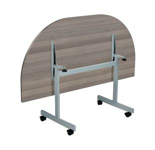 Jemini D-End Tilt Table 700 Grey Oak