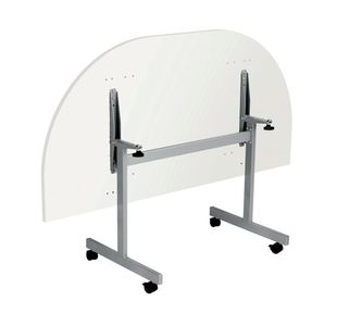 Jemini D-End Tilt Table 800 White