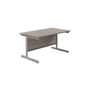 Jemini Rect Desk 1200X800Mm Goak/Slv