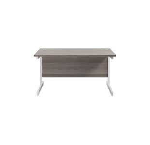 Jemini Rect Desk 1200X800Mm Goak/Wht