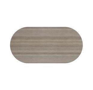 Jemini D-End Meet Table 1800 Gry Oak