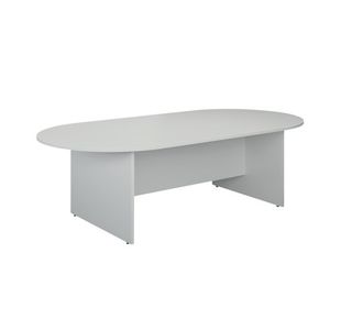 Jemini D-End Meet Table 1800 White