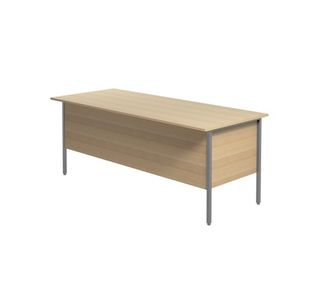 Serrion Dbl Ped 4 Leg Ferrera Oak