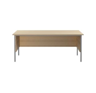 Serrion Rect 4 Leg Desk Ferrera Oak