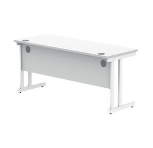 Polaris Rect Cant Desk 1600Mm Awht