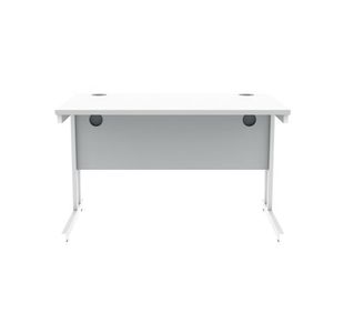 Polaris Rect Cant Desk 1200Mm Awht