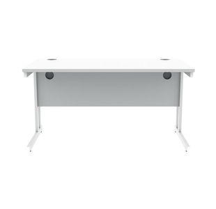 Polaris Rect Cant Desk 1400Mm Awht