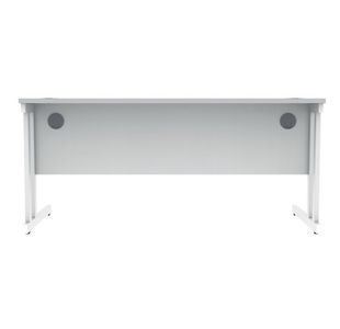 Polaris Rect Cant Desk 1600Mm Awht