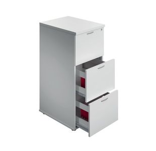 Jemini 3 Drw Filing Cab White