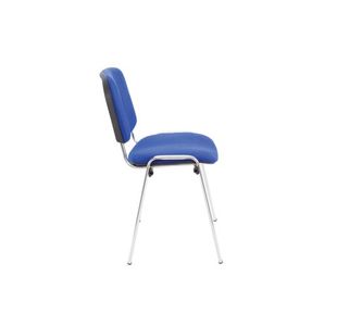 Jemini Mpps Stacking Chair Chm/Blue