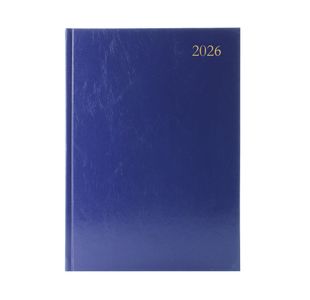 Desk Diary Wtv A4 Blue 2026