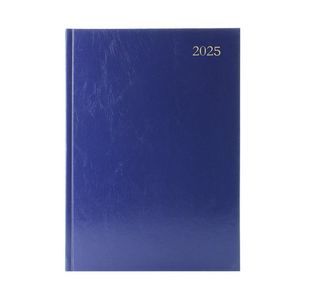 Desk Diary Dpp Appt A5 Blue 2025