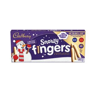 Cadbury Snowy Fingers Box 115G