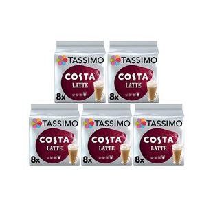 Tassimo Costa Latte Pds 16 X5Pk P80