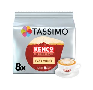 Tassimo Flat Wht Kenco 8X5 Pods Pk40