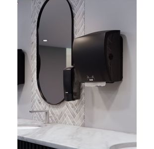 Katrin Plastic Towel Dispenser Black