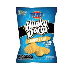 Hunky Dorys Salt/Ving Crsps 45G Pk50