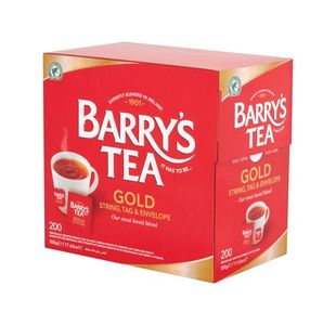 Barrys Goldbld Tea Stg/Tag/Env Pk200