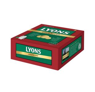 Lyons Gold Blend Tag Tea Bags Pk100