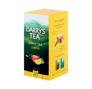 Barrys Organic Green Tea/Lemon Pk20