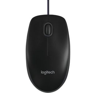 Logitech B100 Optical Usb Mouse Blk