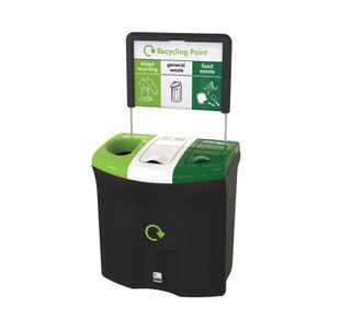 Rcy Bin Mix Rcyc Gen/Food Waste 87L