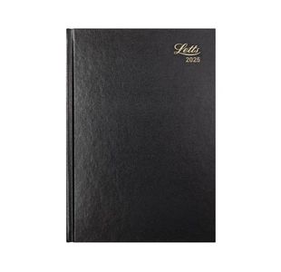 Letts A5 Business Diary Dpp Blk 2025