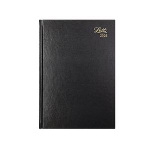 Letts Desk Diary Wtv A5 Blk 2026