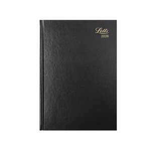 Letts Desk Diary Wtv A4 Blk 2026