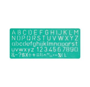 Linex Lettering Stencil 8500S Set P3