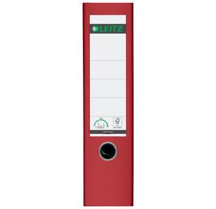 Leitz 180 Lach File 80Mm A4 Red Pk10
