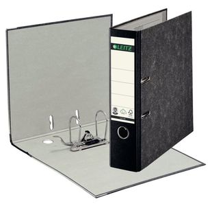 Leitz 180 Lach File 80Mm Fc Blk Pk10