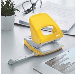 Leitz Wow Office Hole Punch Yellow