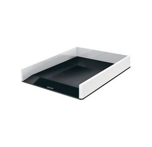 Leitz Wow Letter Tray White/Black