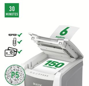 Leitz Iq Autofeed 150 Shredder P5